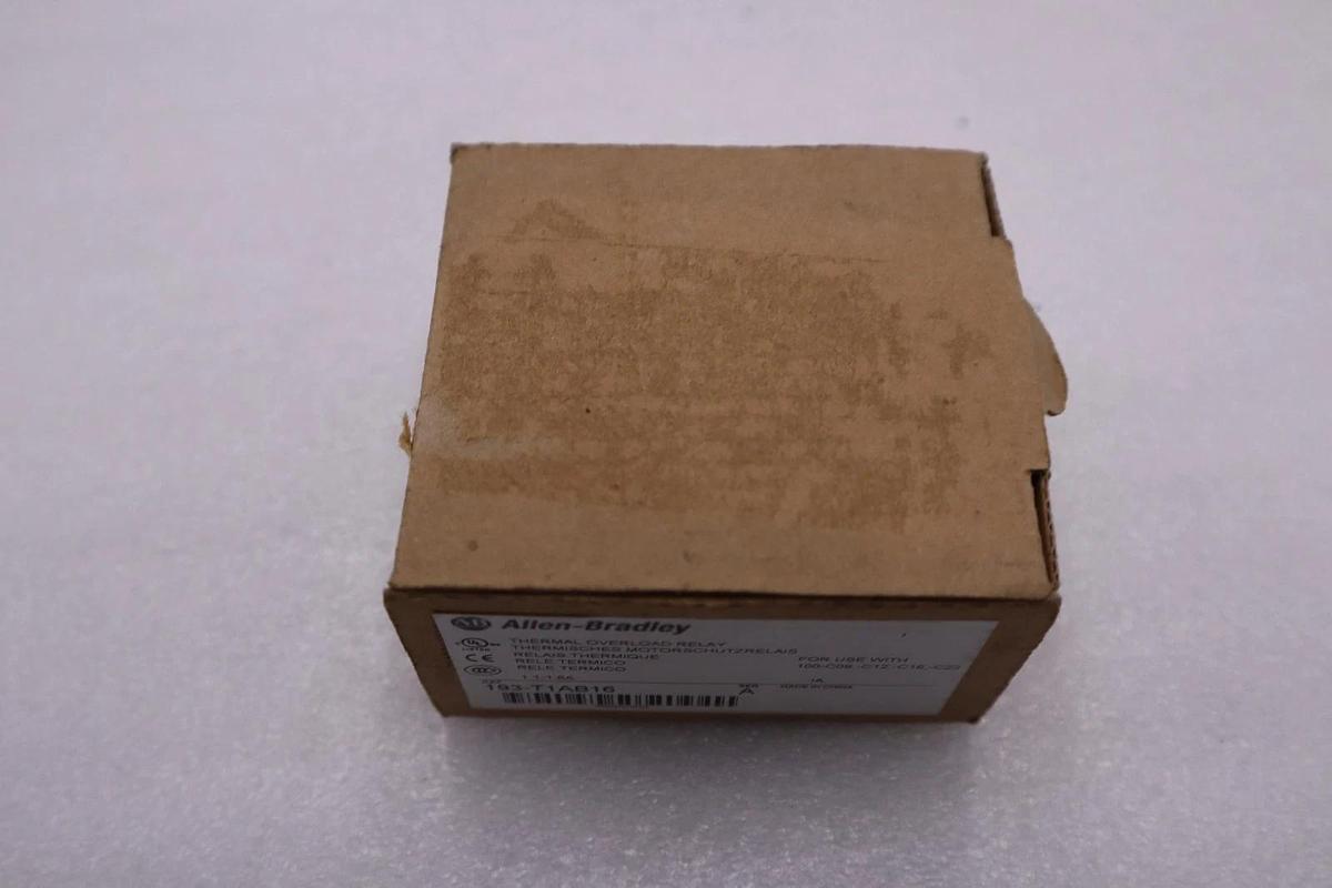 Used ALLEN BRADLEY 193-T1AB16 OVERLOAD RELAY SER. A STOCK H874A