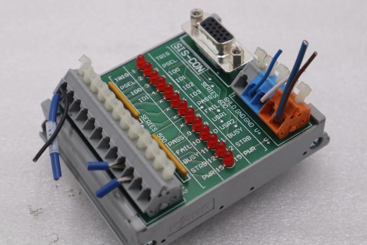 Used Wago SIS-CON 500 600 Series Breakout Module STOCK B-1364
