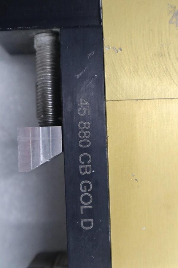 Used Mario Cotta 45 880 CB Gold Pneumatic Shear Knife Holder STOCK S-130-A