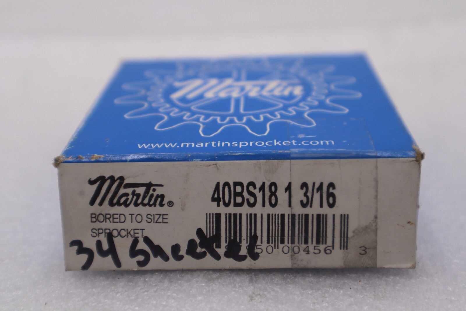 Used MARTIN 40BS18 1-3/16 ROLLER SPROCKET STOCK B-544