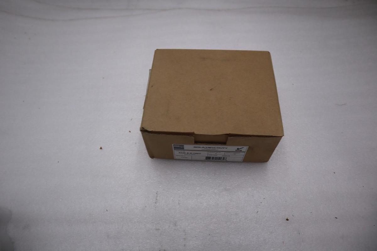 EGS SDP 5-5-100T SOLA/HEVI-DUTY POWER SUPPLY STOCK #G-75B