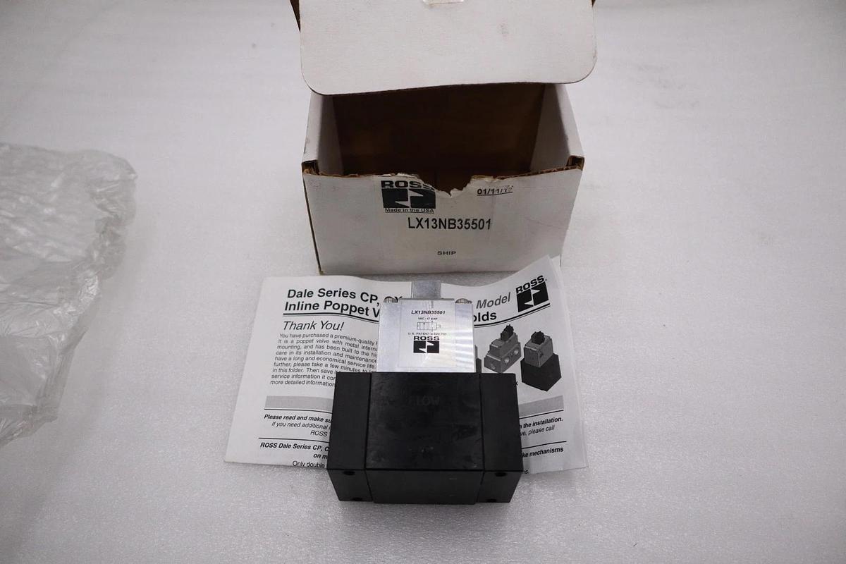 ROSS CONTROLS LX13NB35501 / LX13NB35501 NEW WITH BOX STOCK H632A