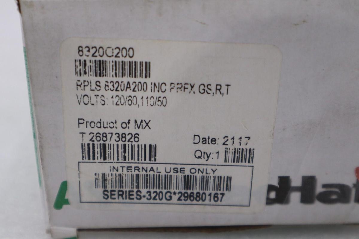 NEW ASCO 8320G200 3-Way STAINLESS SOLENOID VALVE 1/4" 120Vac STOCK G566