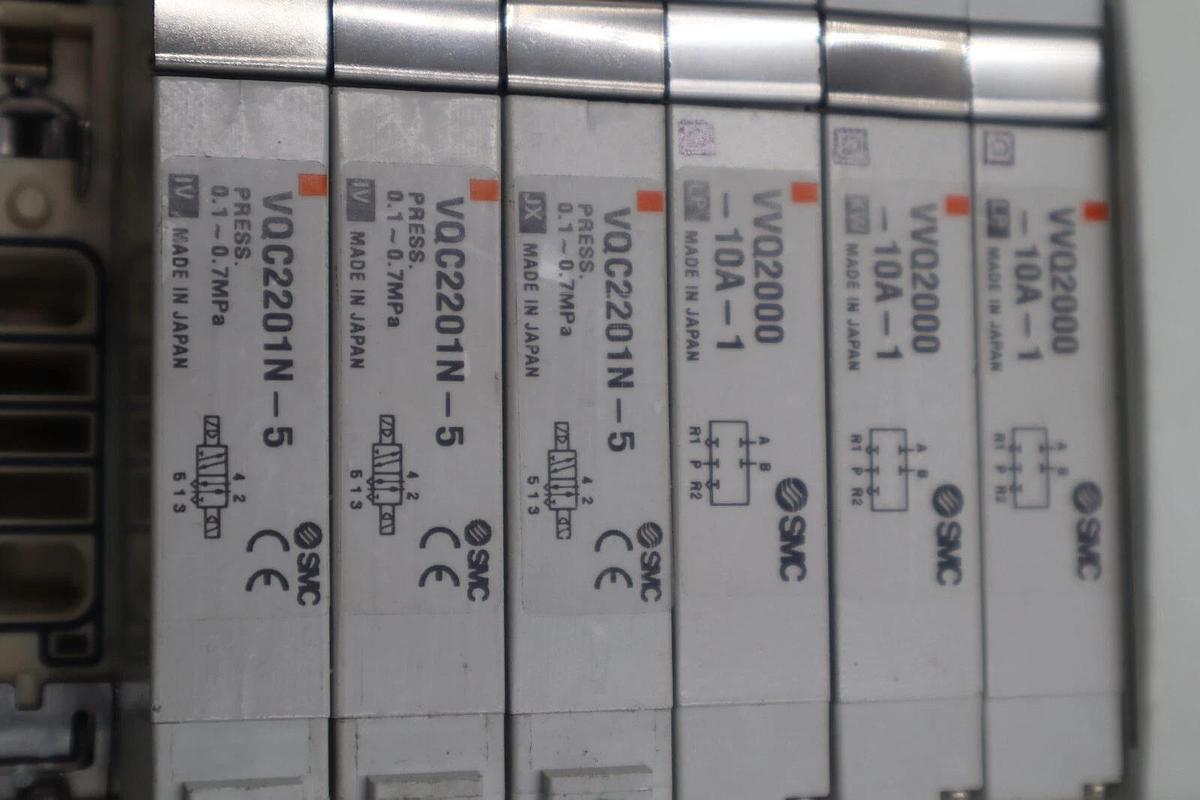 NEW SMC VV5QC21-12C6FD0-15-BABD5B3F-N Manifold STOCK K-2545