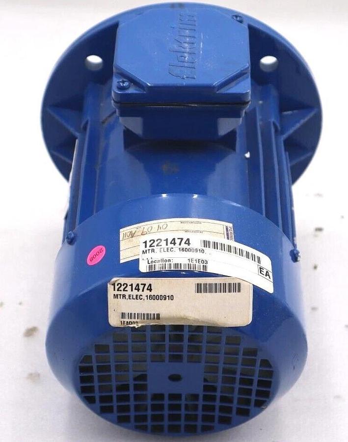 Used ELEKRIM MOTOR 3 SLH804A 460V 1680 RPM 1221474 MFD 2008 STOCK #1701