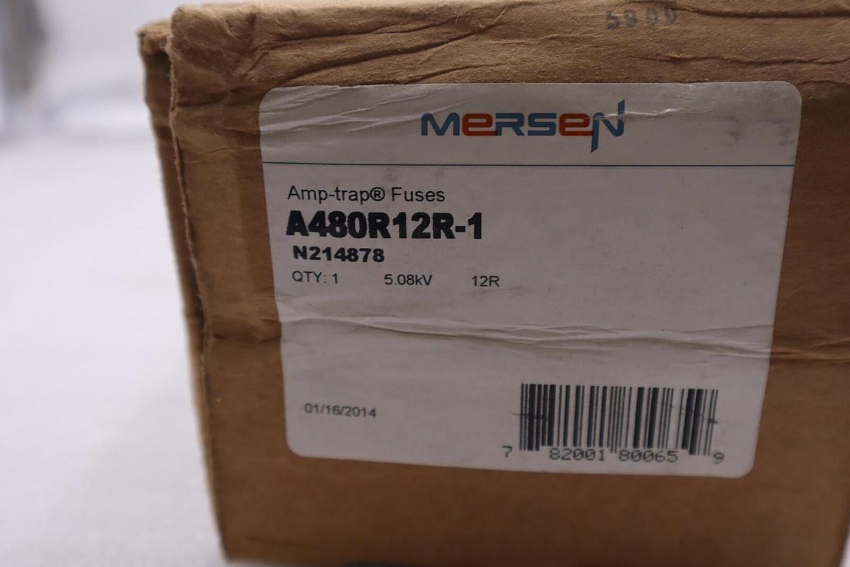 MERSEN A480R12R-1HE / A480R12R1HE AMP-TRAP FUSE STOCK L-27