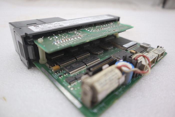 Used ALLEN BRADLEY 1747-L531 PROCESSOR UNIT SLC 500 SERIES E STOCK #K-3718
