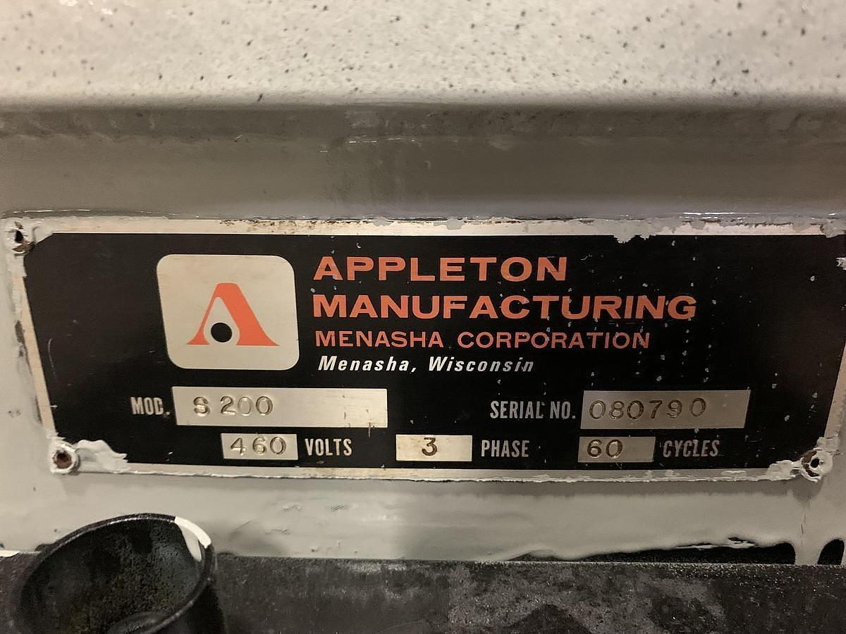 Used 120" APPLETON S200 CORE CUTTER 3" CORES