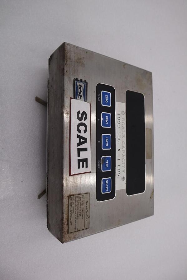 Used GSE 200450-02003 SCALE SYSTEMS SCREEN MDL 450 #4336