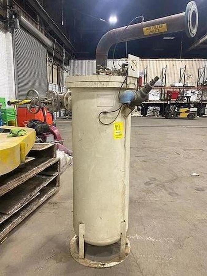 Used SILVAN INDUSTRIES INC. PRESSURE TANK NB# 300105 1999 AIR TANK INGERSOLL RAND