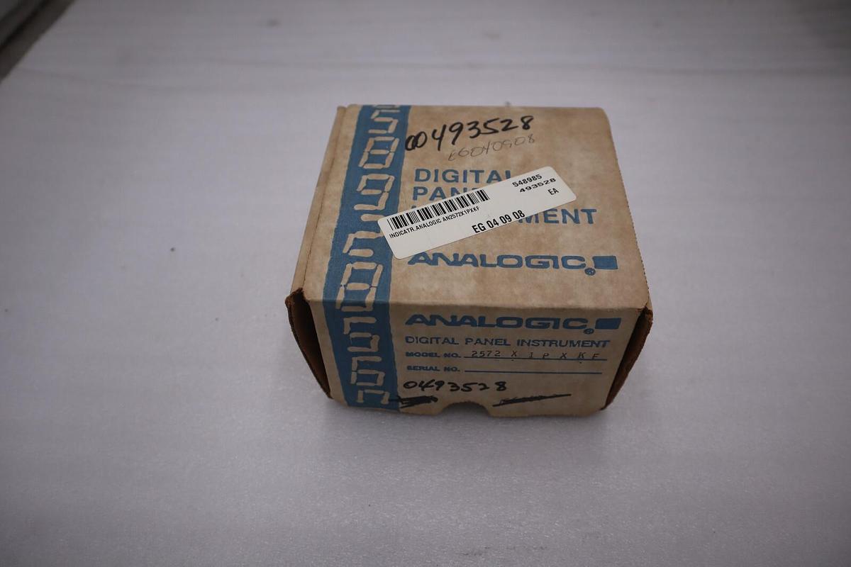 Used NEW IN BOX ANALOGIC AN2572 / AN2572X1PXKF DIGITAL PANEL STOCK G473A