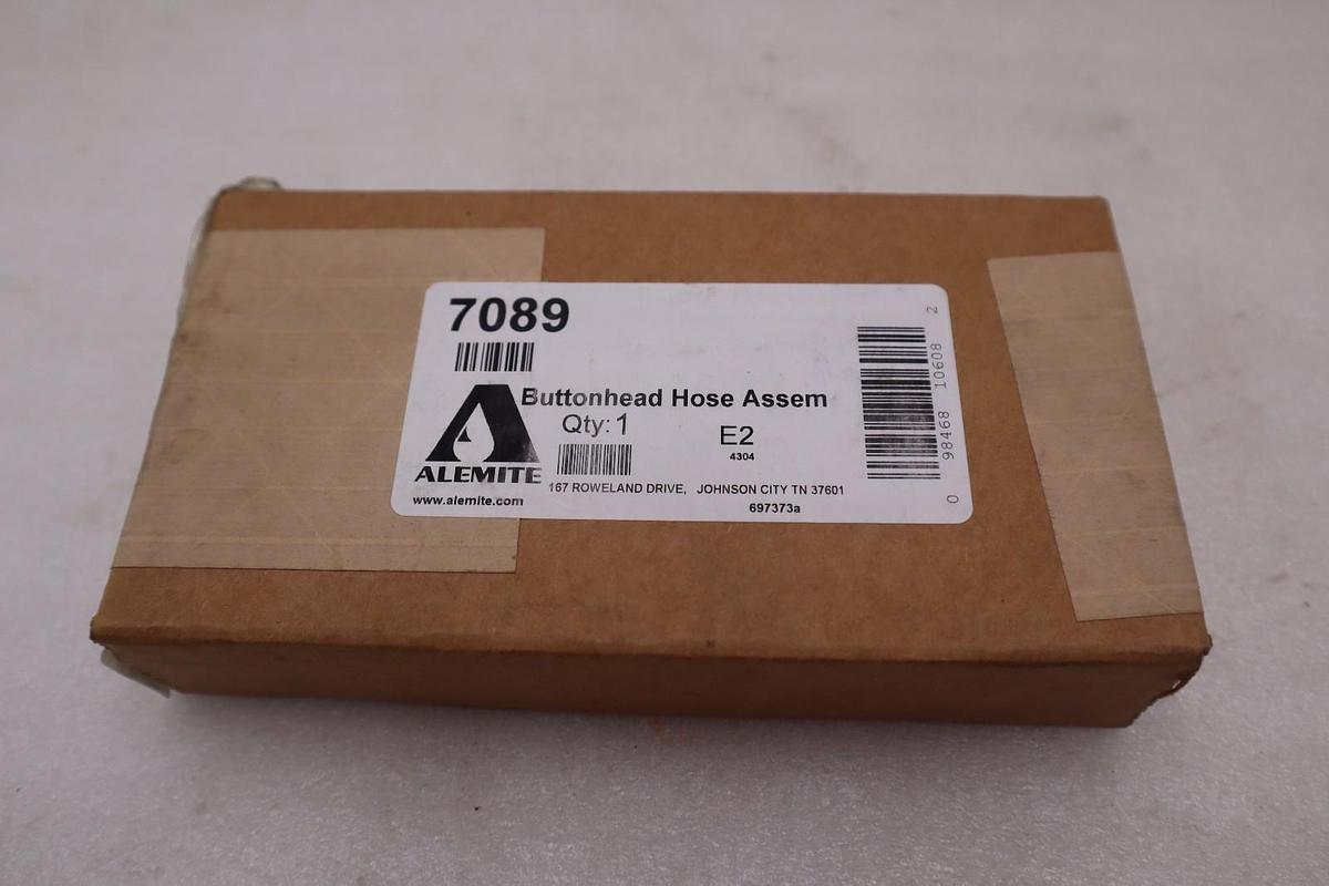 ALEMITE 7089 BUTTONHEAD HOSE ASSEMBLY - NEW IN BOX - STOCK GF499A