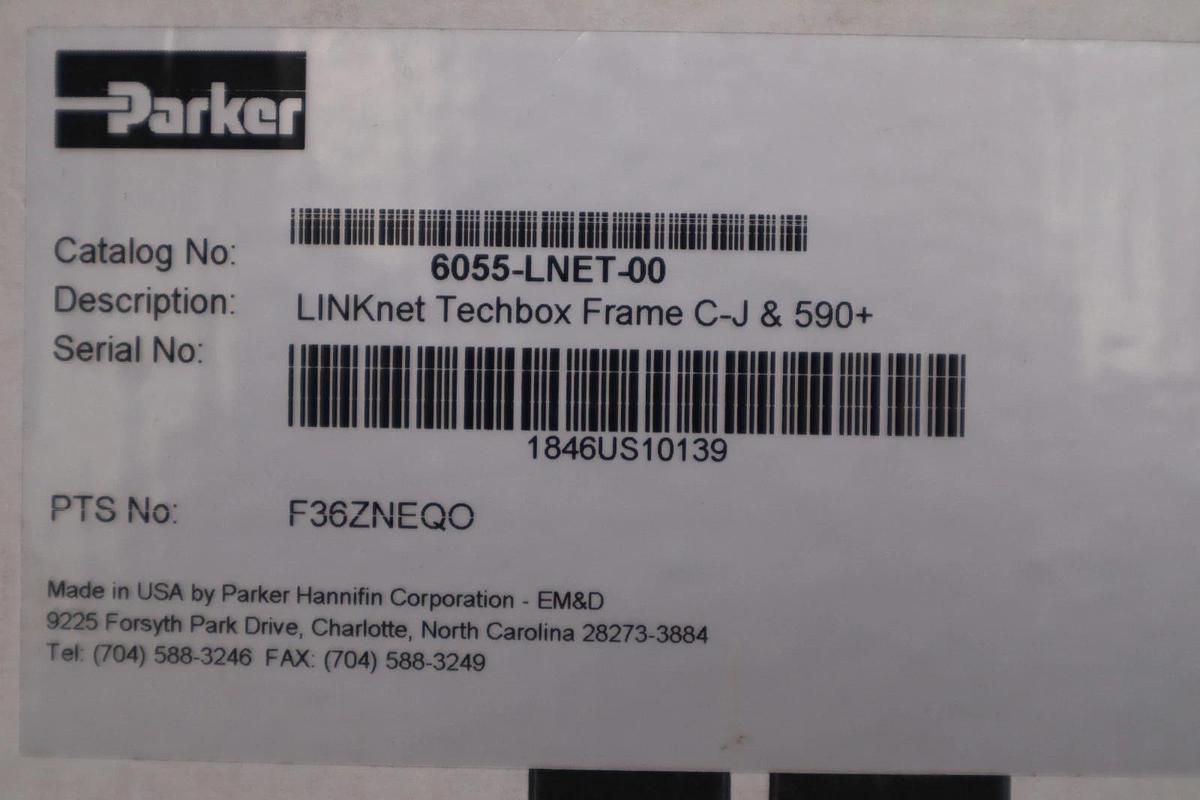 PARKER 6055-LNET-00 / 6055LNET00 NEW IN BOX STOCK K-1236-A