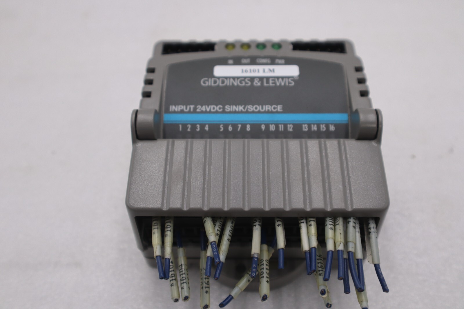 Used Giddings & Lewis M.1300.7372 R1 Input Module 24VDC SINK/SOURCE STOCK K-2919-A
