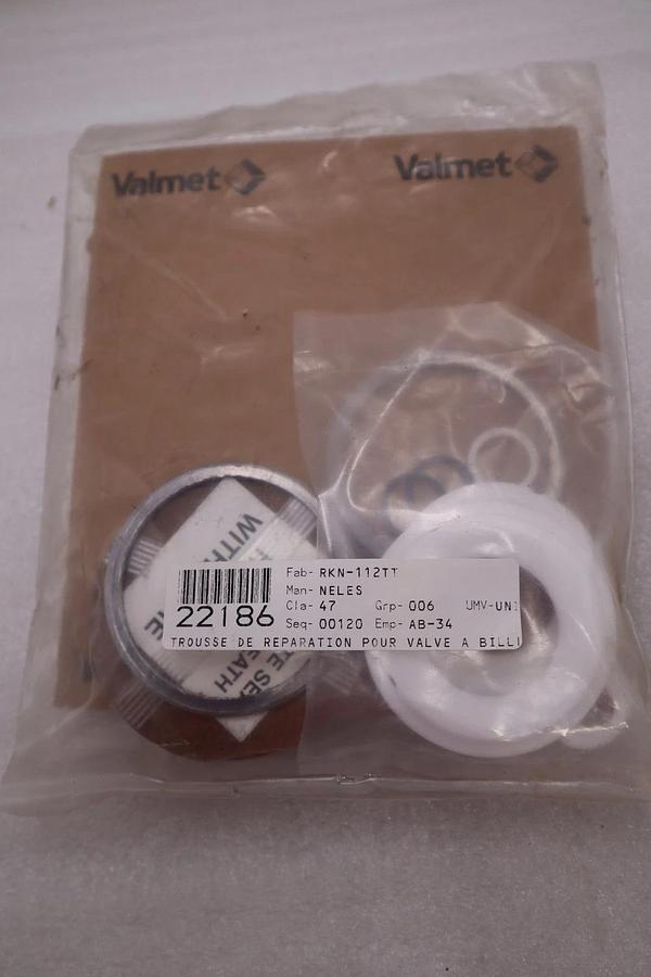 Used VALMET RKN-112TT VALVE STOCK #140A