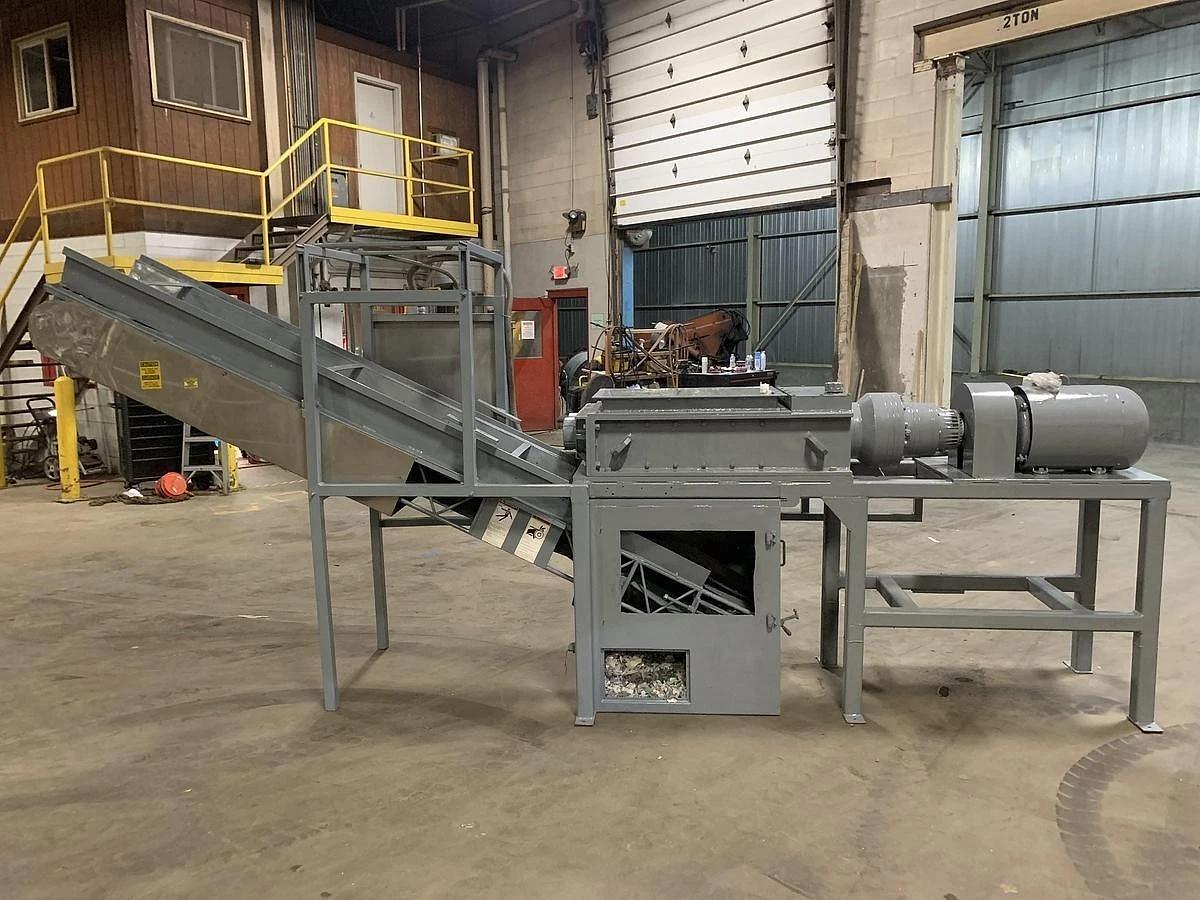 Used 25 HP SSI SHREDDER DUAL SHAFT SHREDDER