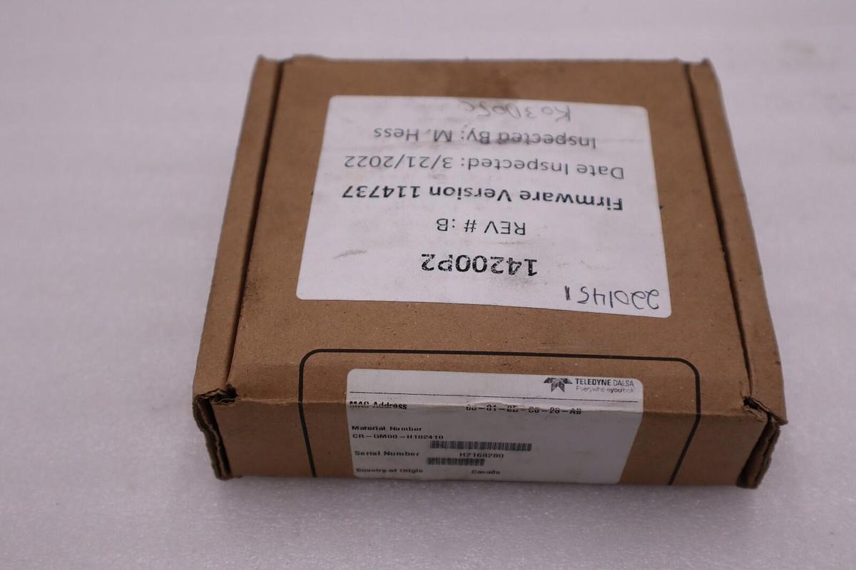 TELEDYNE DALSA CR-GM00-H102410 CCD Camera NEW IN BOX H672A
