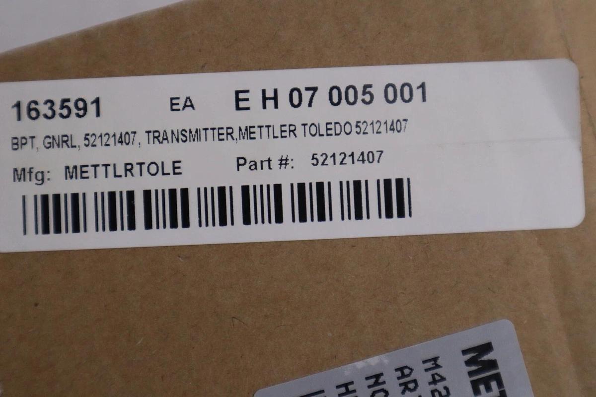Used METTLER TOLEDO 52121407 M420 PH XH TRANSMITTER NEW IN BOX STOCK G157A