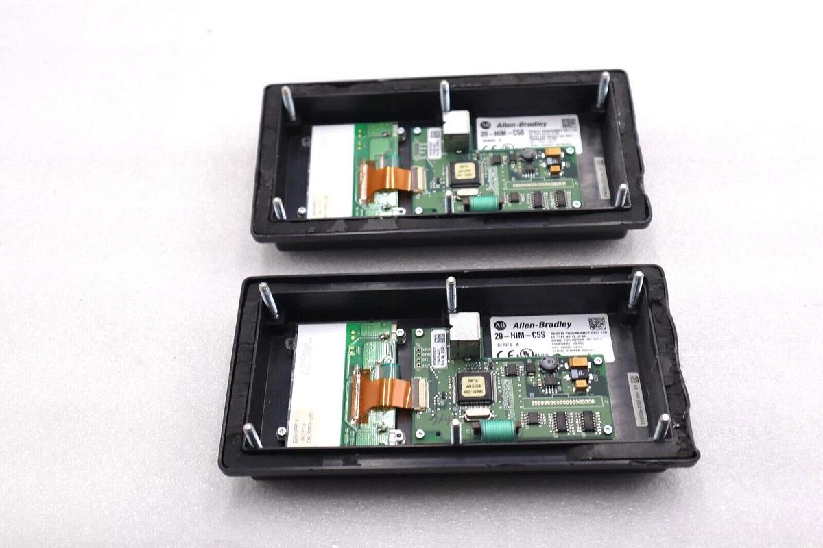 Used ALLEN BRADLEY 20-HIM-C5S POWERFLEX REMOTE PROGRAMER SERIES A STOCK #1792