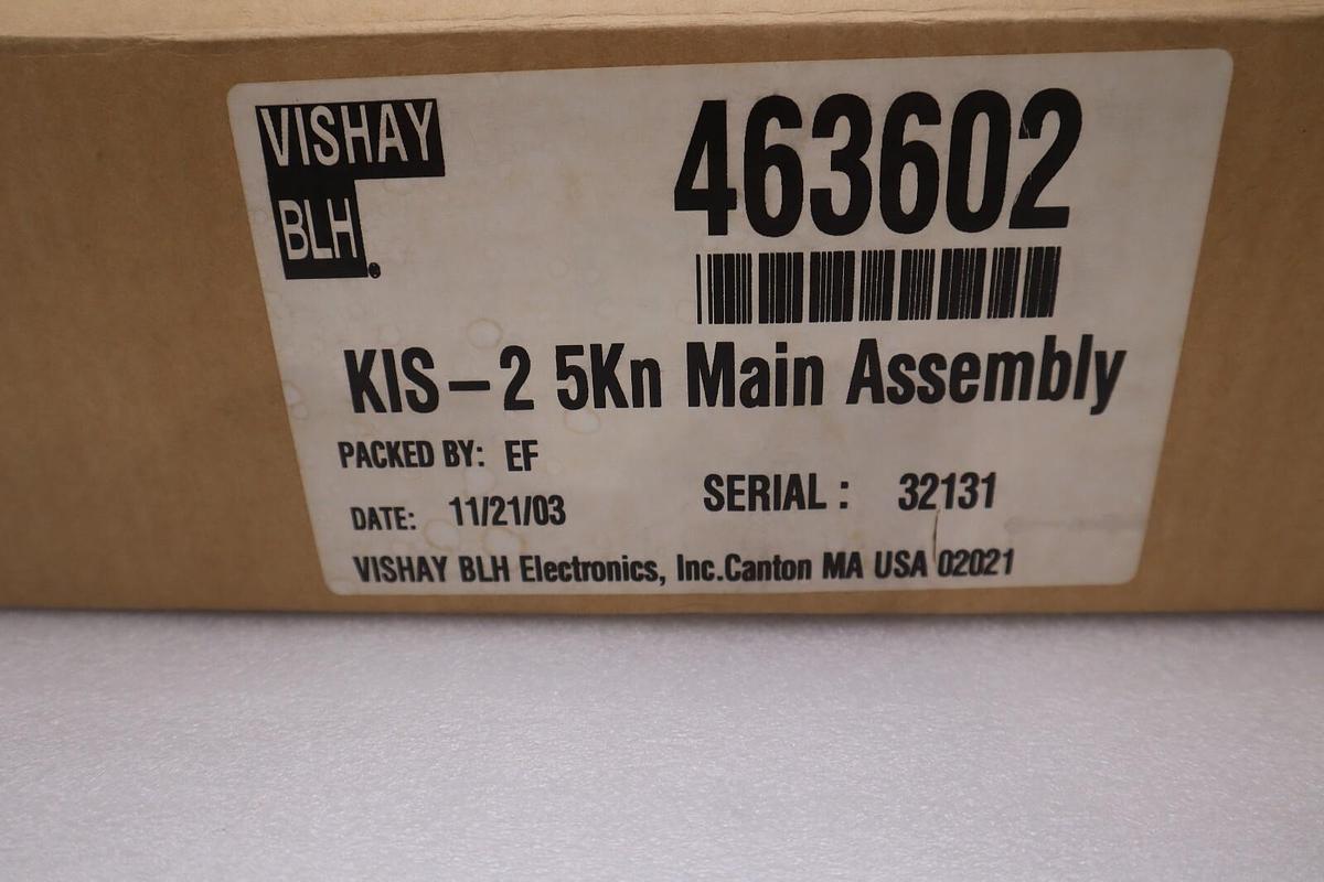 NEW IN BOX Vishay BLH KIS-2 Load Beam Transducer 5kN STOCK G192