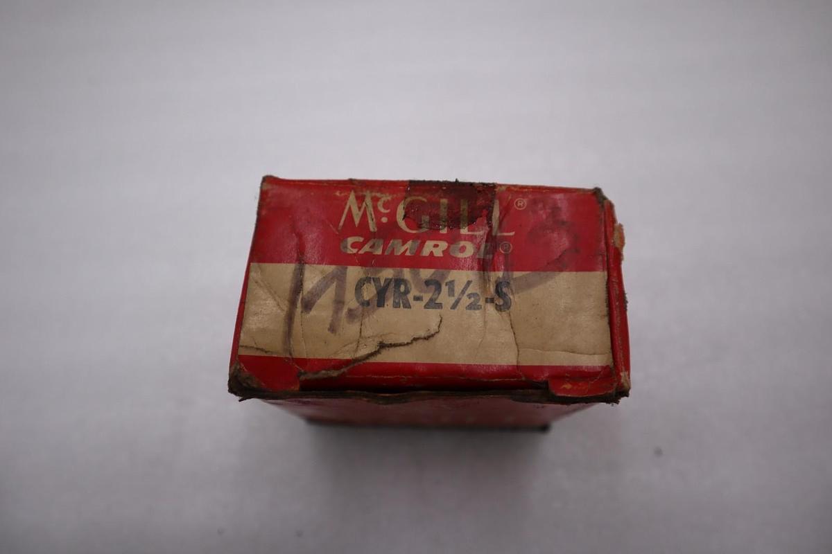 Used MCGILL REGAL REXNORD CYR 2 1/2 S / CYR212S CAM YOKE ROLLER STOCK H888A