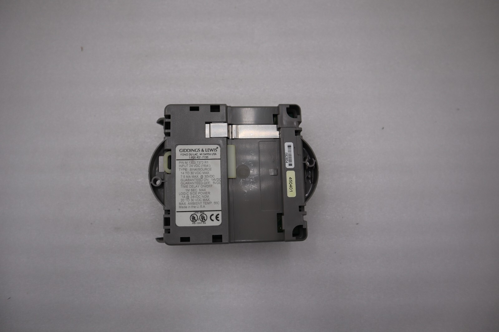 Used Giddings & Lewis M.1300.7372 R1 Input Module 24VDC SINK/SOURCE STOCK 5164A