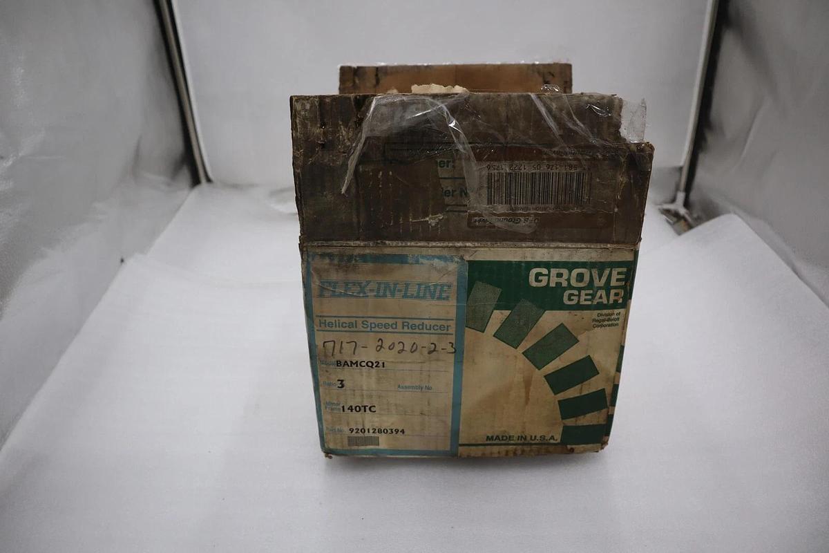 Used NEW Flex-in-line BAMCQ21 Helical Speed Reducer STOCK 104-C