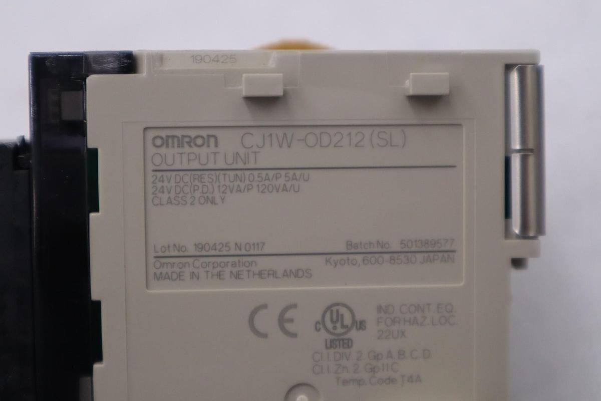 Used OMRON CJ1W-OD212 (SL) / CJ1WOD212(SL) (USED) STOCK 5898A