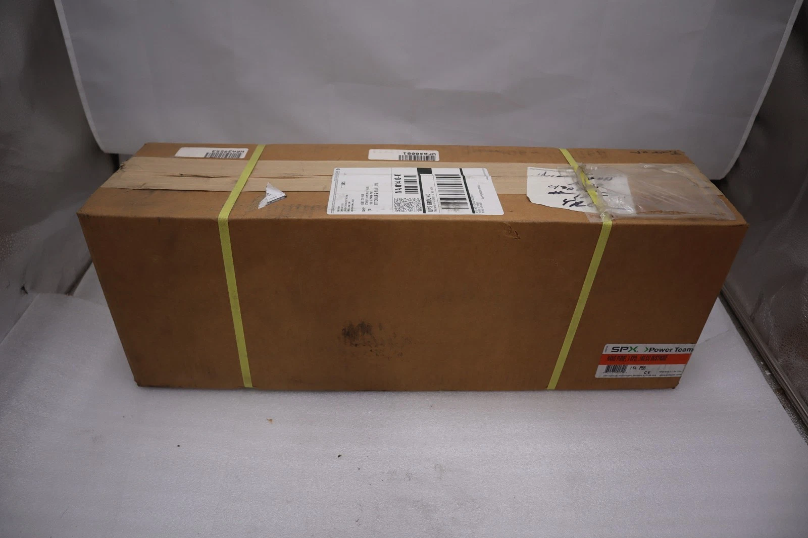 Used NEW SPX POWER TEAM P55 HYDRAULIC HAND PUMP 1-SPD .160 CU IN/STROKE STOCK GF-1183