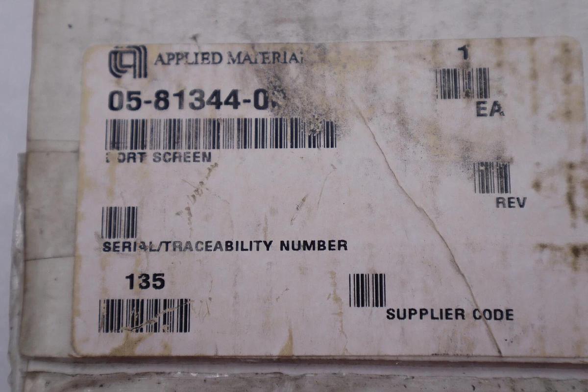 Used APPLIED MATERIALS (AMAT) 0040-00248 PORT SCREEN NEW STOCK #2890