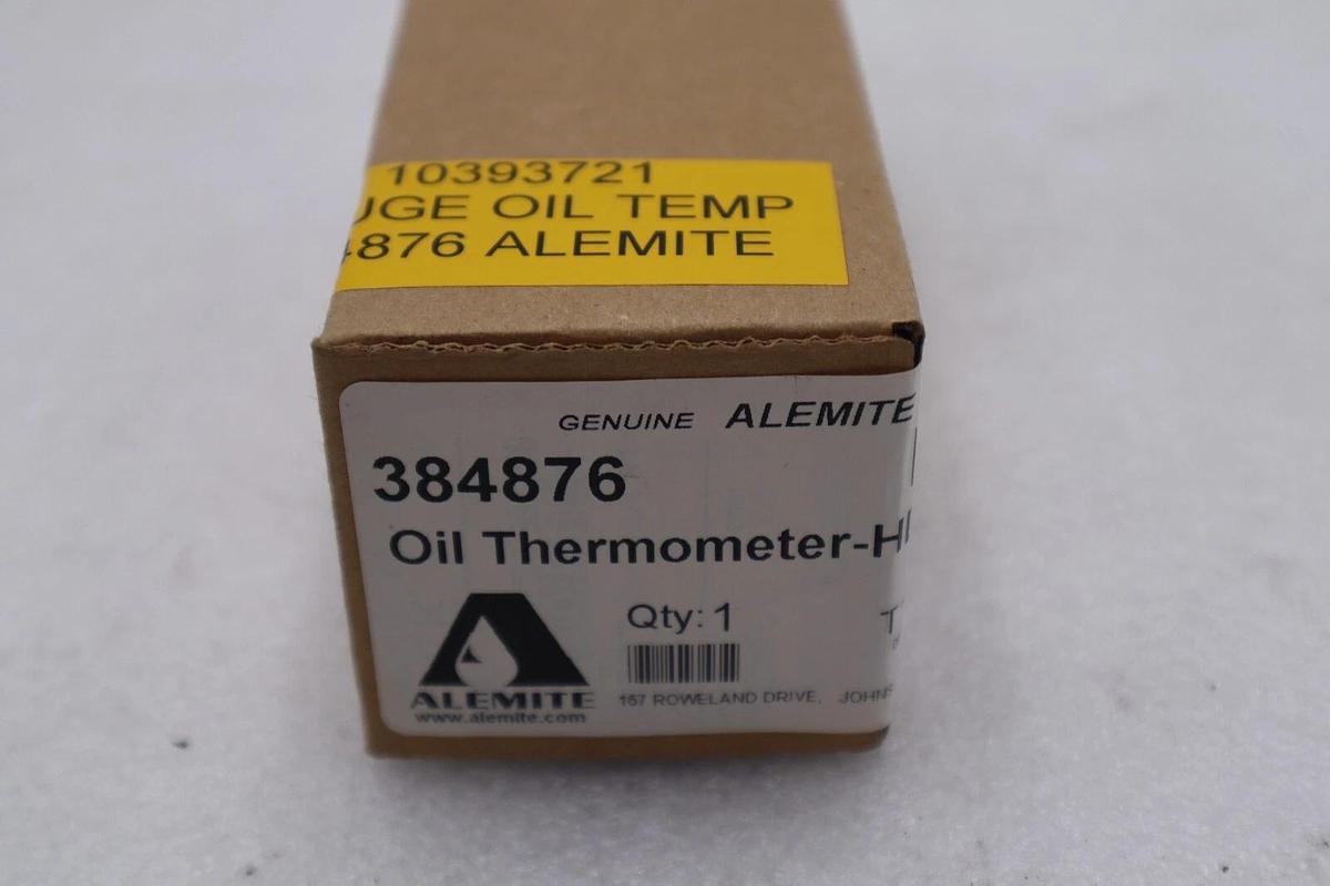 ALEMITE 384876 OIL THERMOMETER-HD STOCK #K-1907
