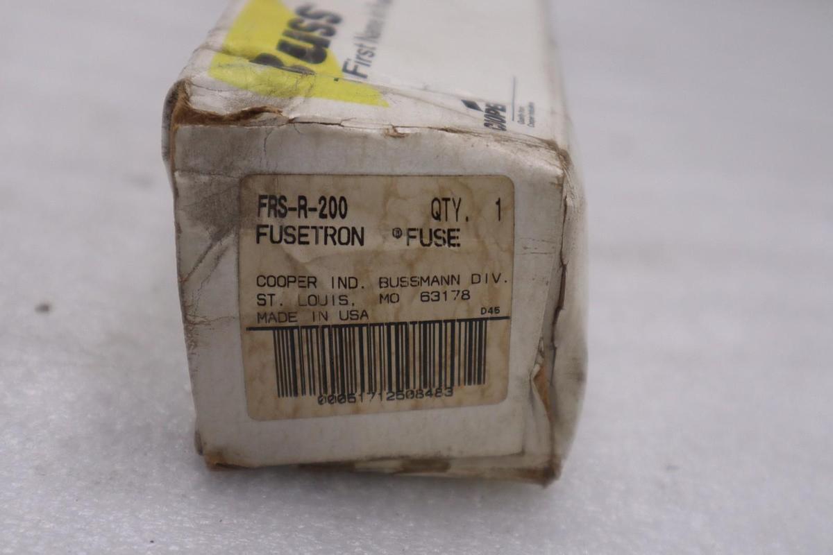DUAL ELEMENT TIME DELAY FUSE # FRS-R-200 - STOCK GF726A