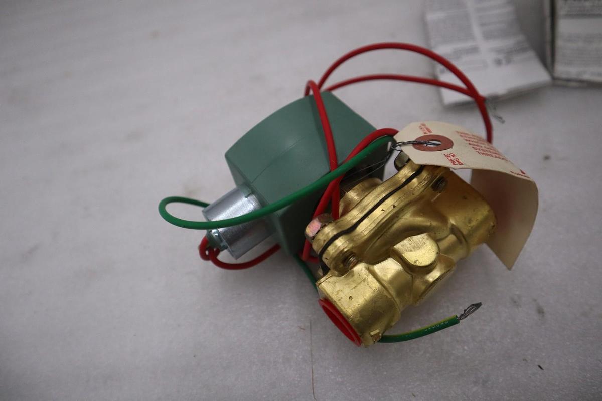 ASCO 8210G94HW Hot Water Solenoid Valve 120V/110 - STOCK GF650A