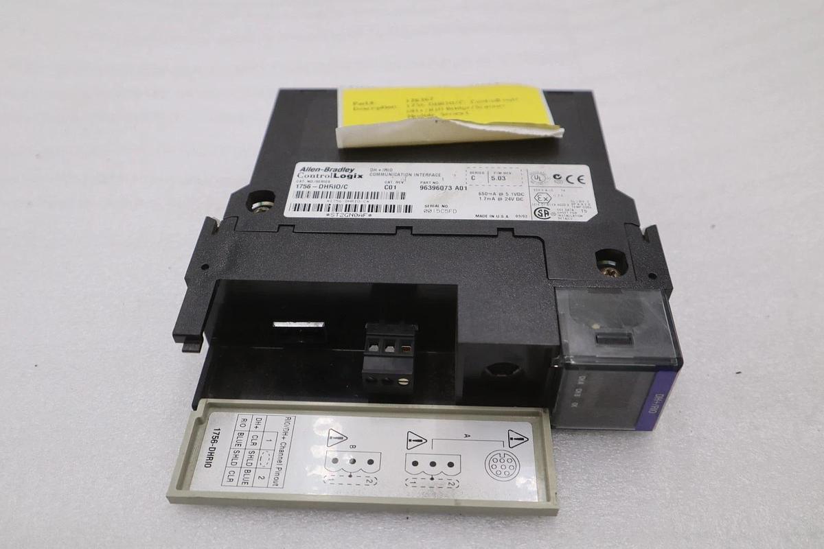Used ALLEN BRADLEY 1756-DHRIO PLC MODULE AB STOCK K2999CC