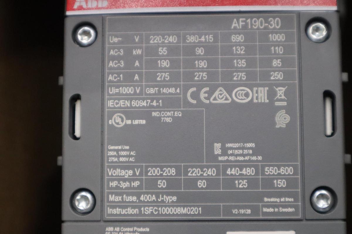Used ASEA BROWN BOVERI 1SFL487002R1300 / 1SFL487002R1300 (NEW IN BOX) STOCK SGF-217