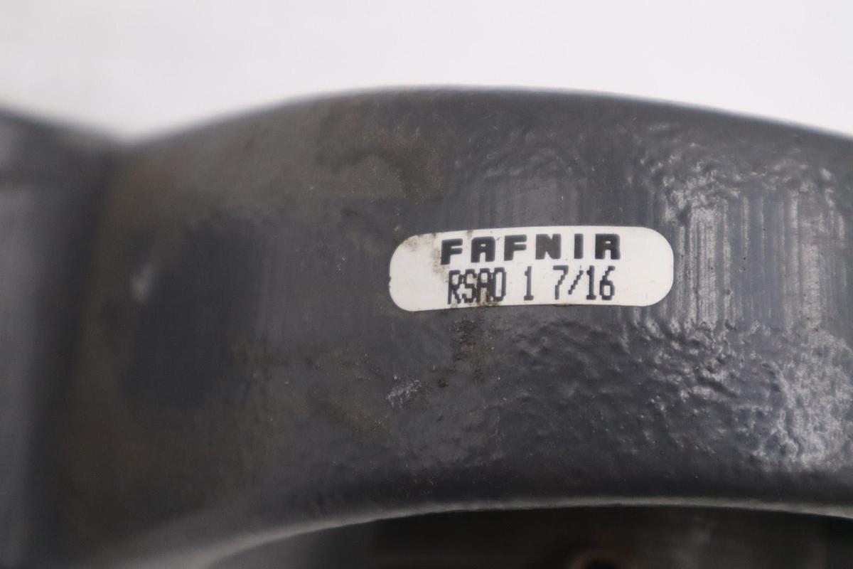 Used FAFNIR RSAO1-7/16 PILLOW BLOCK BEARING 1-7/16" RSA0 1-7/16 STK CC147