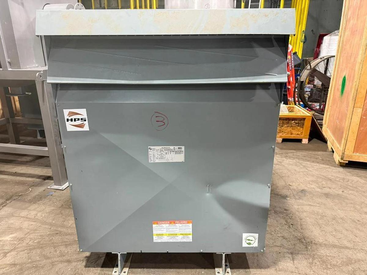 Used HPS MILLENNIUM G PART MG3A0300SKSAHC0 4160/480 300 KVA TRANSFORMER