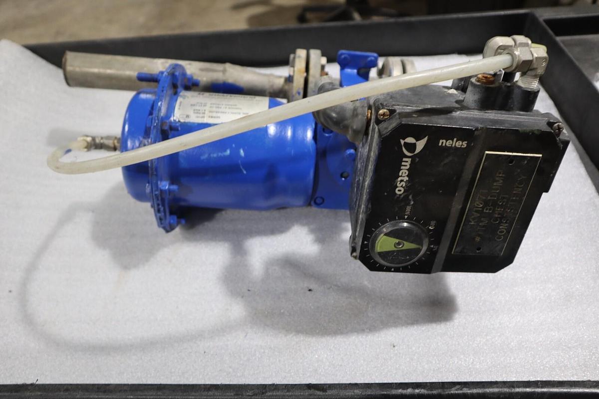 Used 1" Jamesbury Stainless Ball Valve QUADRA-POWR II STOCK S-622