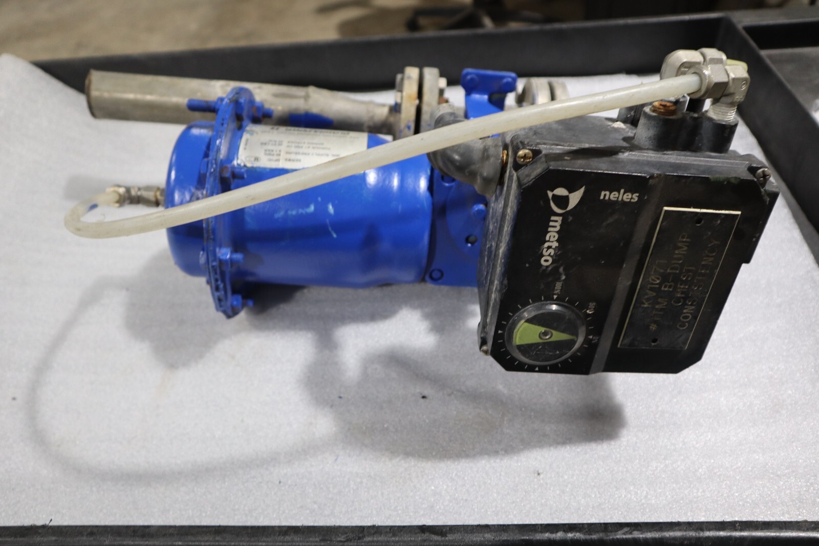 Used 1" Jamesbury Stainless Ball Valve QUADRA-POWR II STOCK S-622