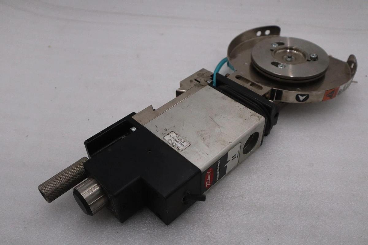 Used Tidland 569393 CLASS II Pneumatic Circular Knife With Holder STOCK S-149-A