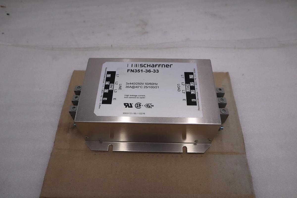 Used SCHAFFNER FN351-36-33 / FN3513633 (NEW NO BOX) STOCK H737