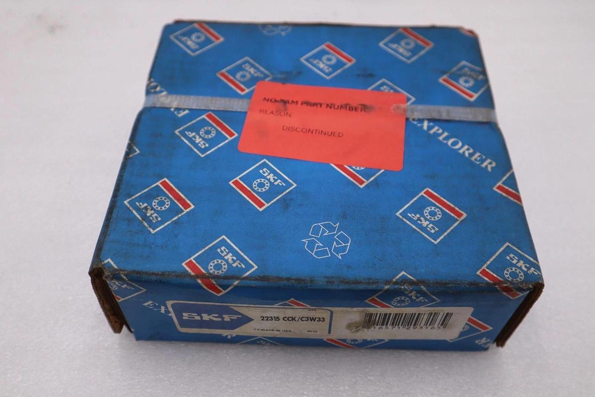 SKF 22315CCKC3W33/ 22315 CCK/C3W33 SPHERICAL ROLLER BEARING - NEW - STOCK 4919CC