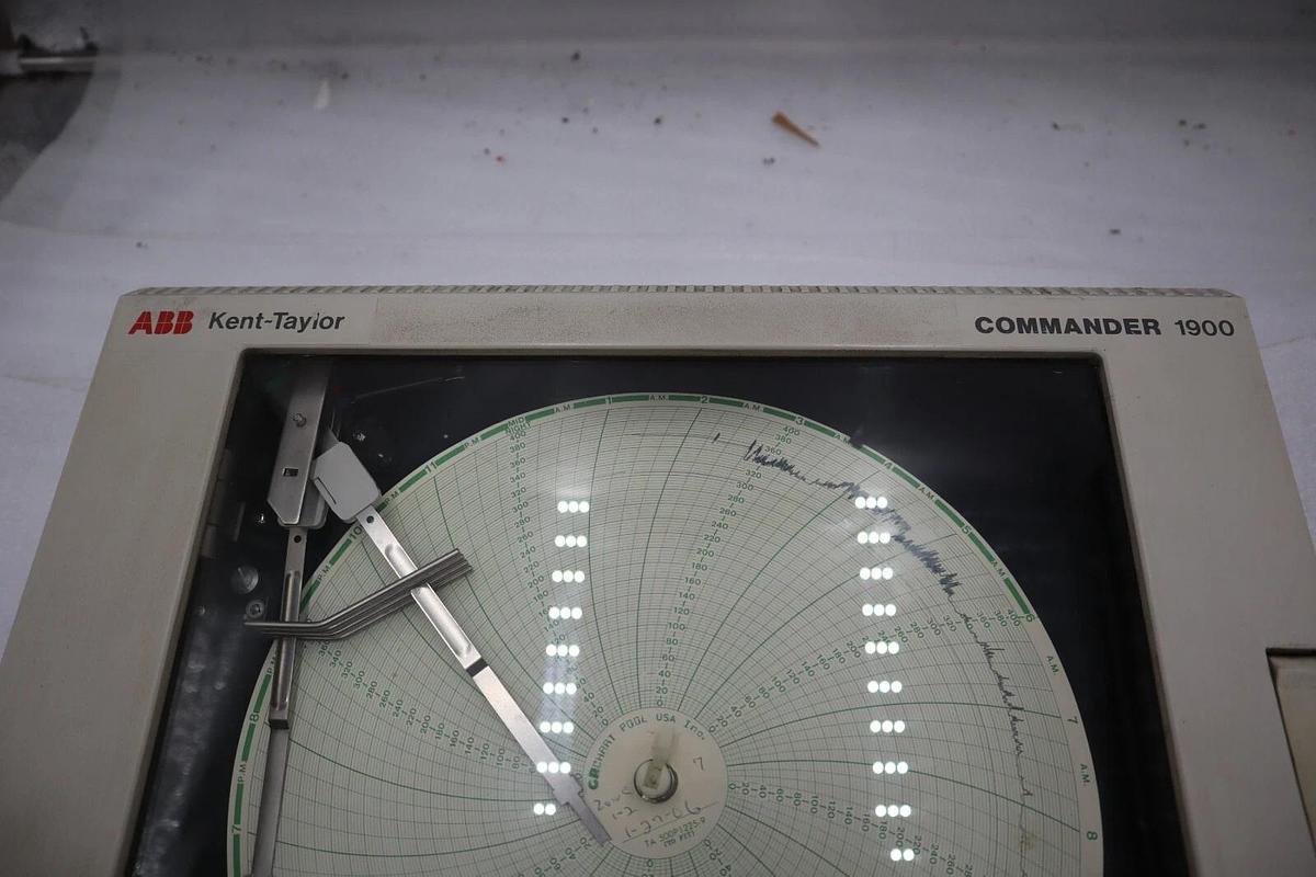 Used ABB Commander 1900 1922RA001100000 Chart Recorder  STOCK 3407-D