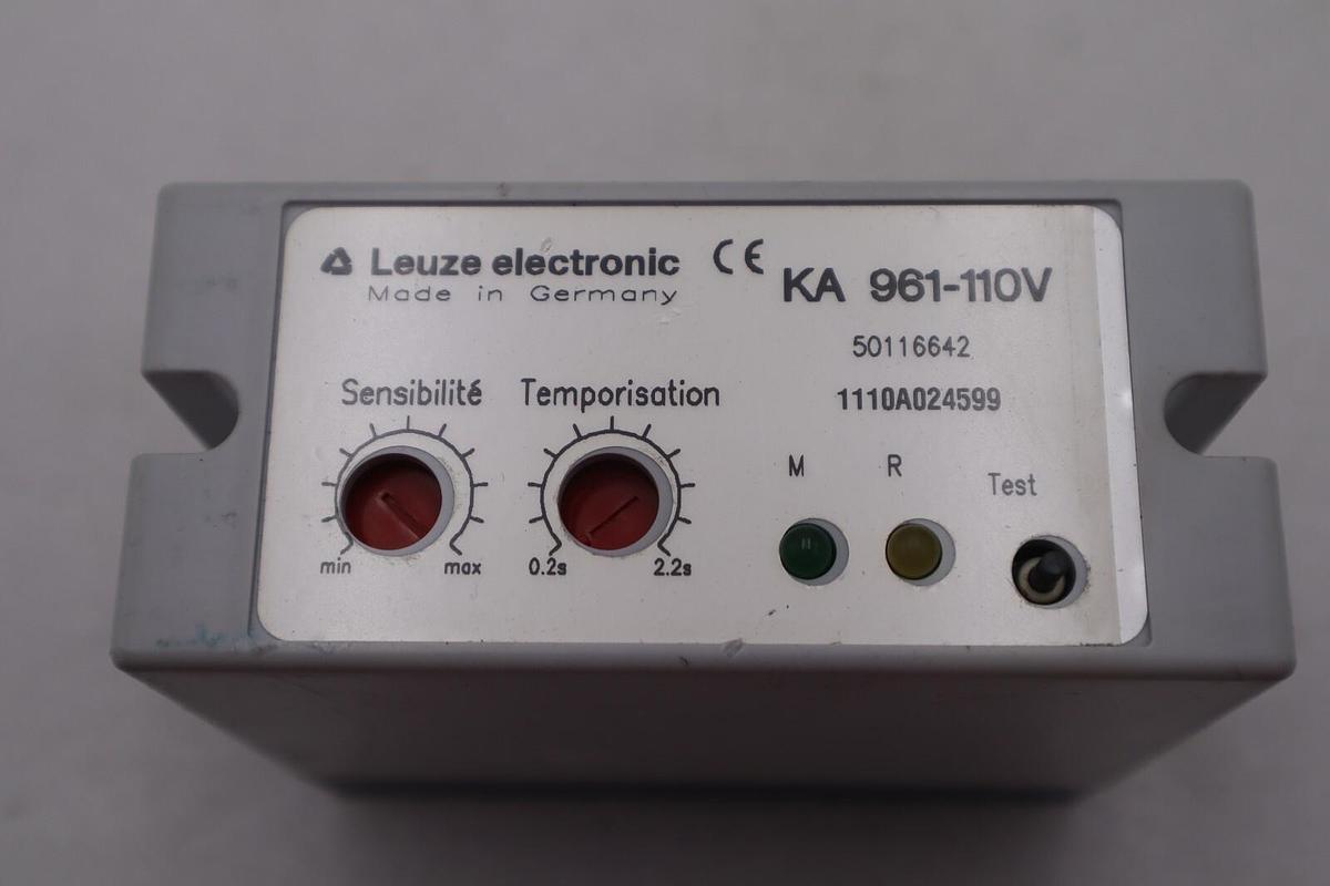 Leuze Electronic KA 961-110V Amplifier 50116642 1110A024599 New #K-1775
