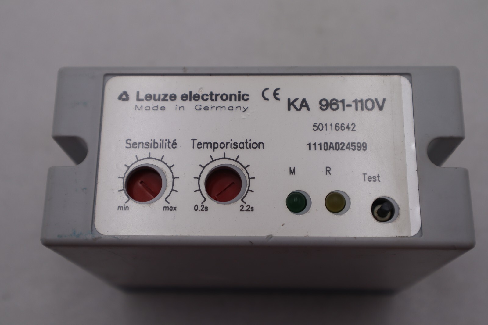 Leuze Electronic KA 961-110V Amplifier 50116642 1110A024599 New #K-1775
