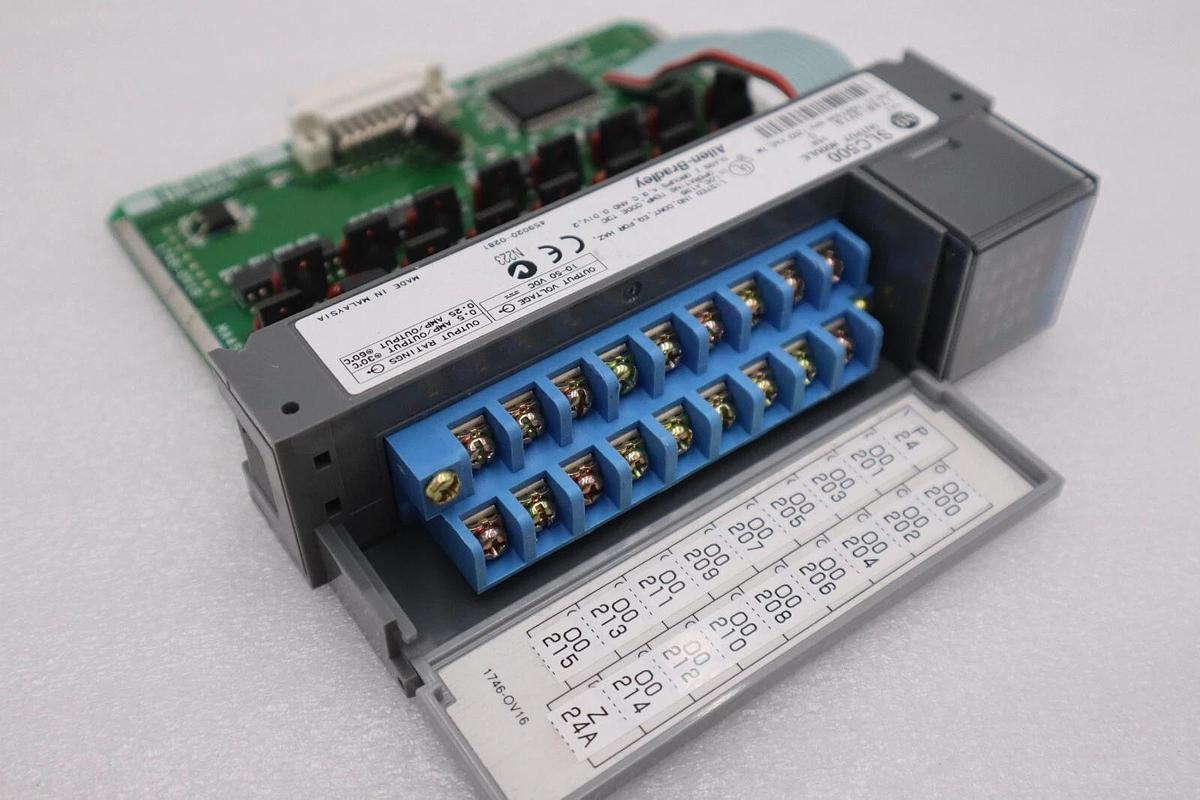 Used Allen Bradley 1746-OV16 /C SLC 500 16-Point Digital Output Module STOCK K-679-C