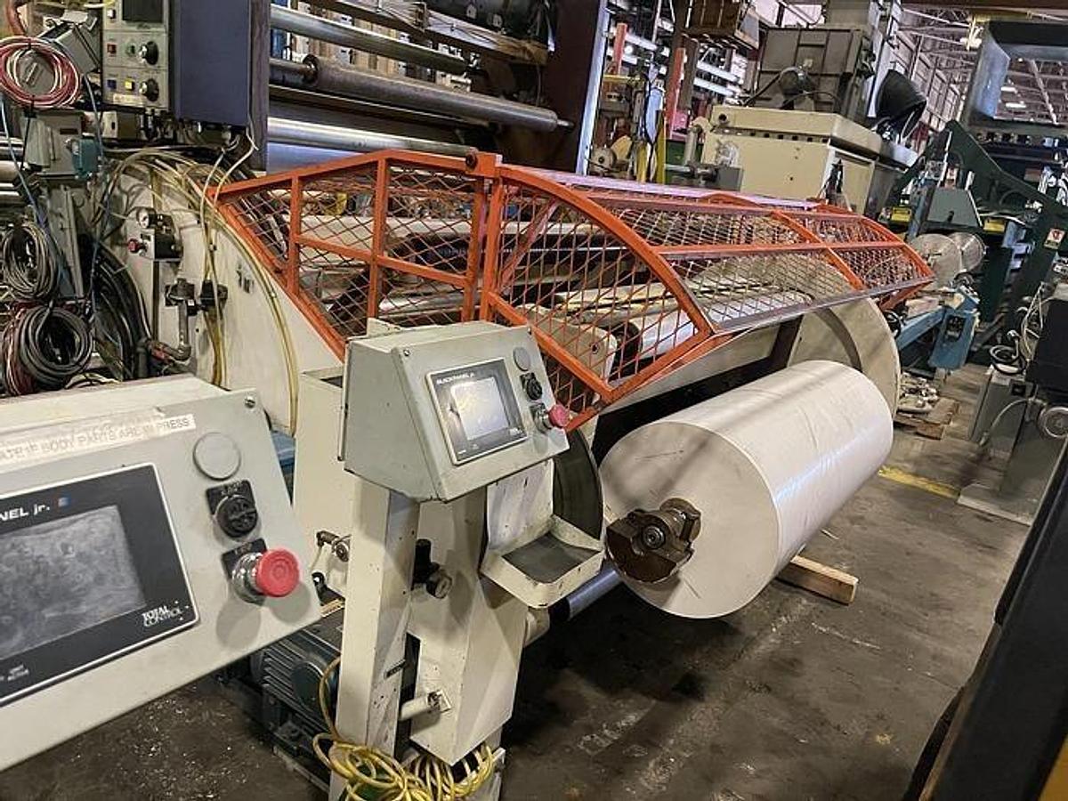 Used 45" WIDTH KIDDER AUTOMATIC UNWIND WITH SPLICER 24" DIAMETER
