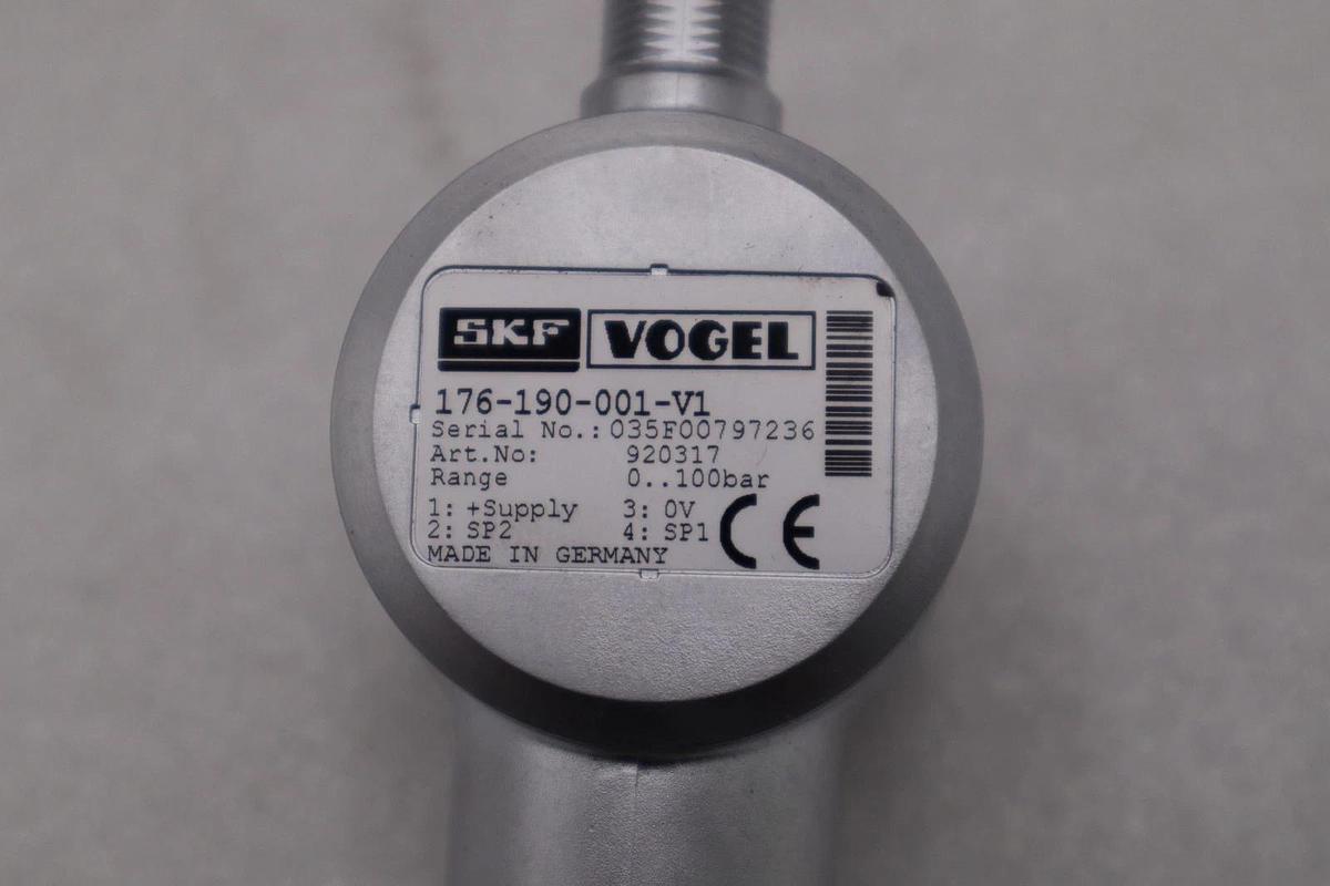 NEW SKF 176-190-001-V1 ELECTRONIC PRESSURE SWITCH STOCK H913A