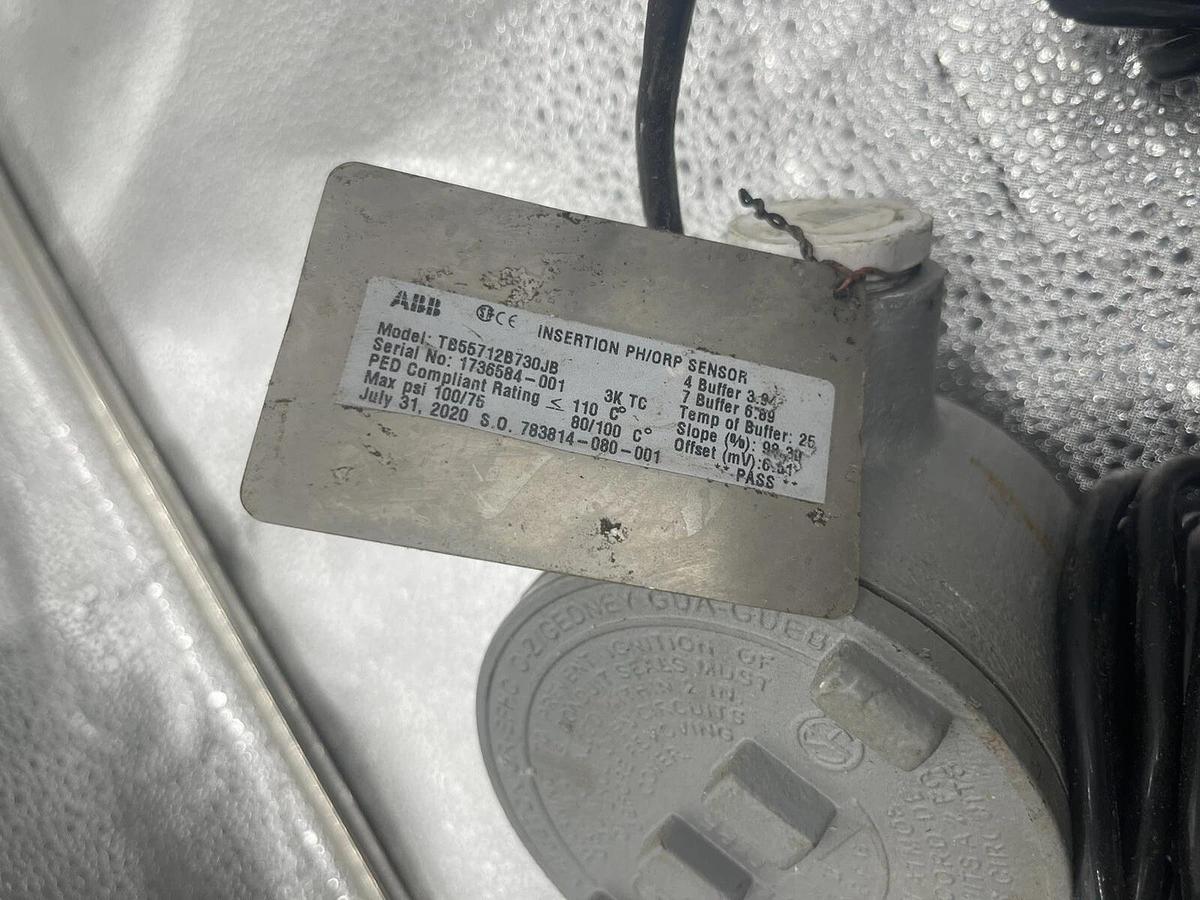 Used ABB PH Transmitter 4.20 ma tb82ph1010100 TB82 PH/ORP/PION WITH ABB SENSOR 1521