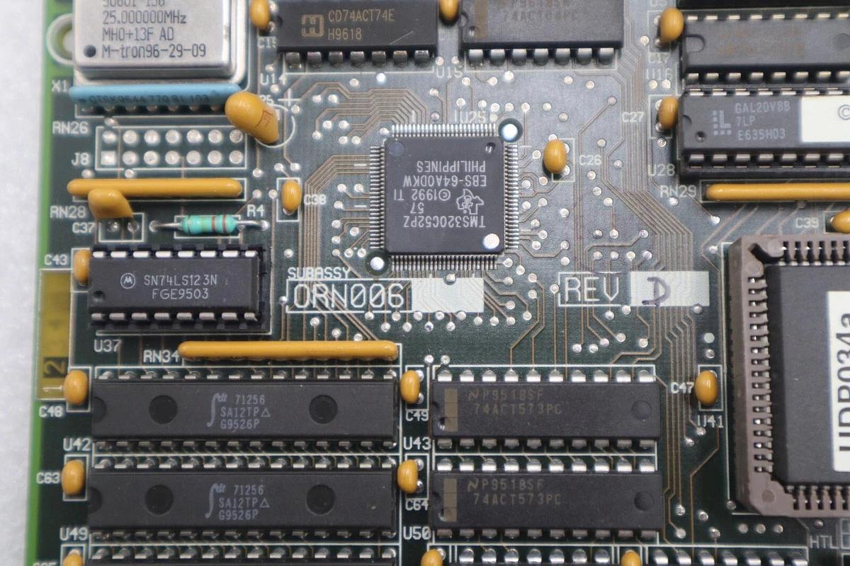 Used ORMEC ORN006 REV D PC MOTION CONTROLLER CIRCUIT BOARD STOCK 2308-C